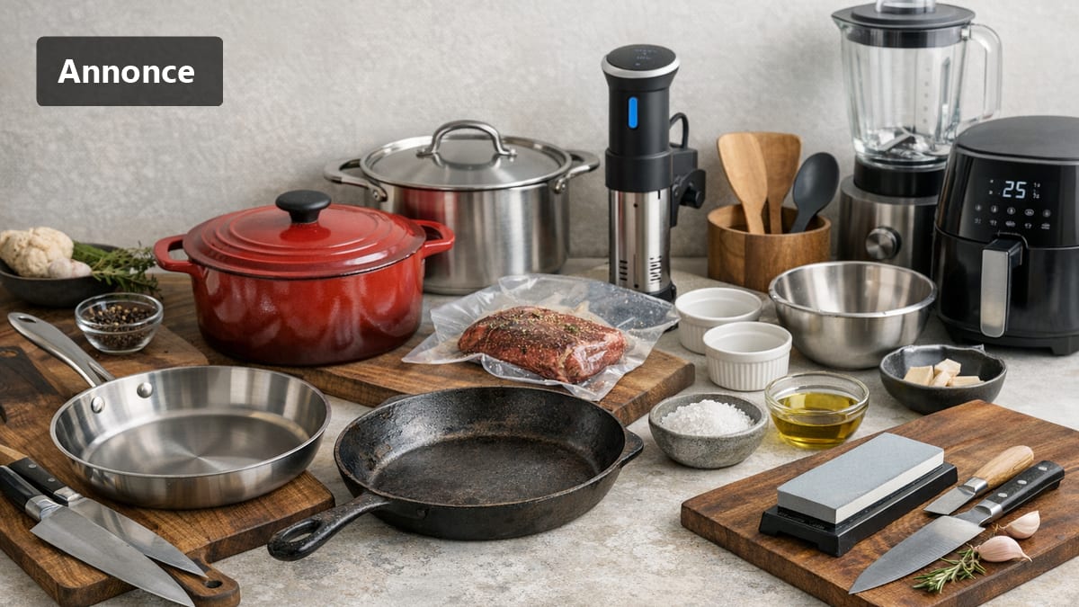 Sådan vælger du professionelt køkkengrej til den passionerede hjemmekok